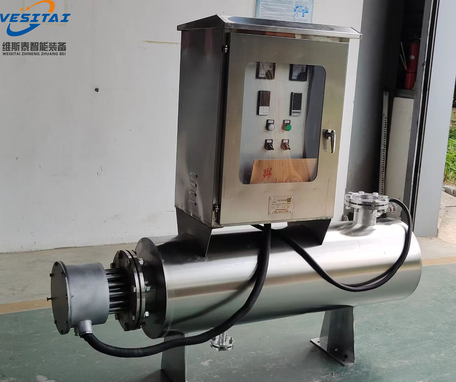 50KW防雨防尘管道加热器