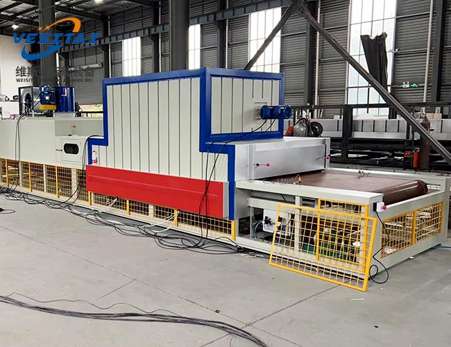 胶板图层固化烘干隧道炉