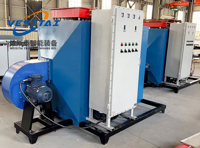 碳钢喷漆翅片风道加热器