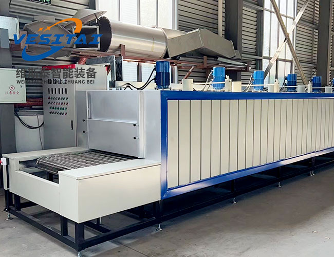 10米不锈钢烘干隧道炉