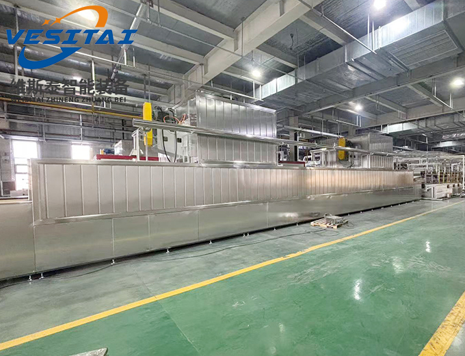 22米长不锈钢隧道炉