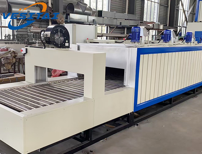 热风循环带冷却隧道炉