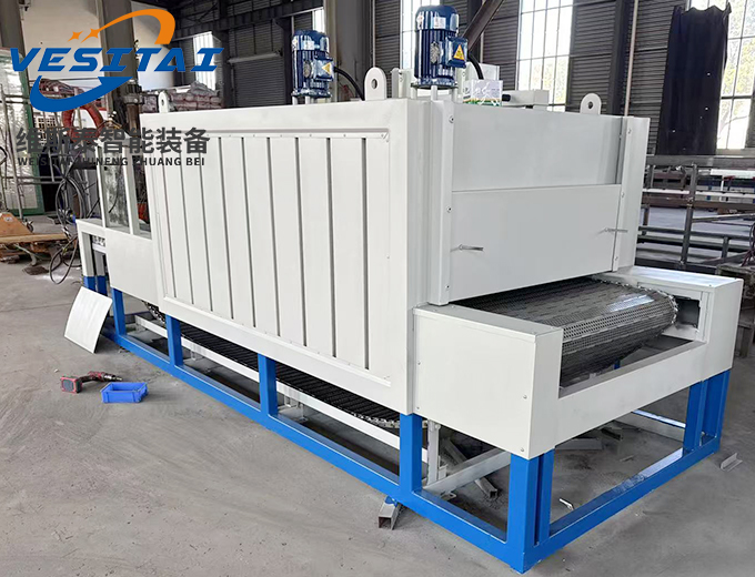 5米长热风循环隧道炉