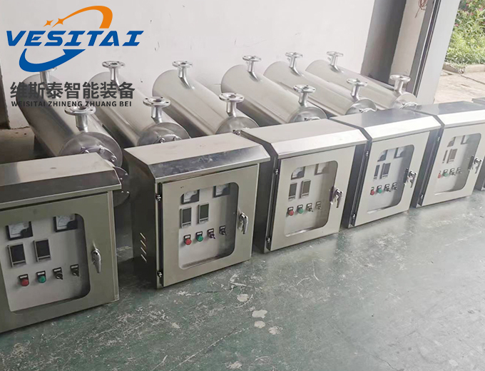 20kw空气管道加热器/配防雨不锈钢控制柜