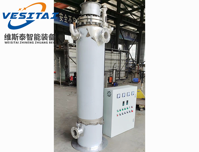 120kw立式水管道加热器