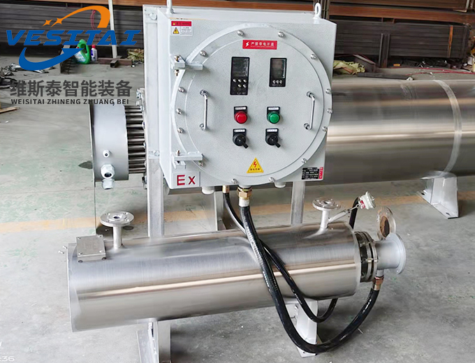 5kw防爆氮气加热器/控制柜一体式