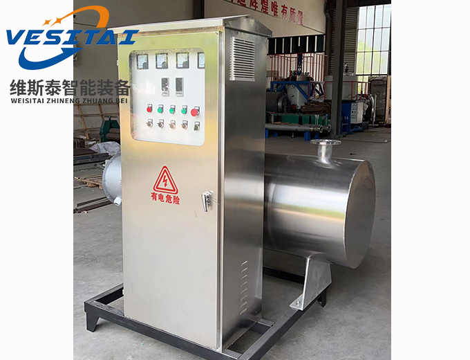 240kw除盐水管道一体式加热器