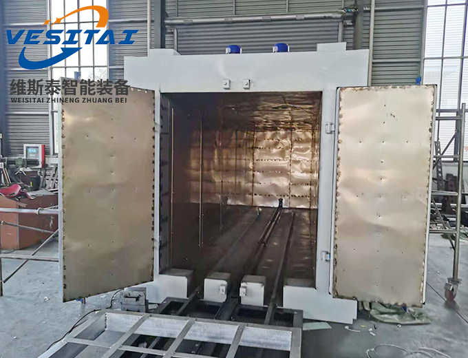 轨道双开门烘箱