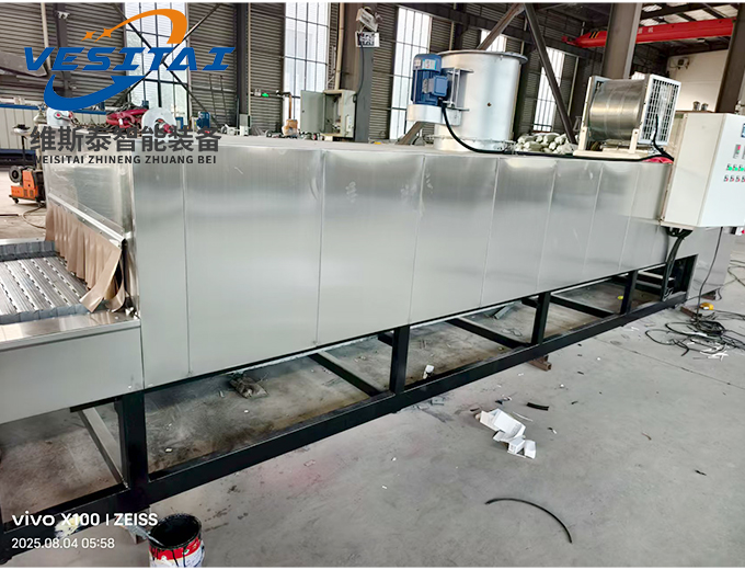 远红外烘干固化炉+冷却生产线