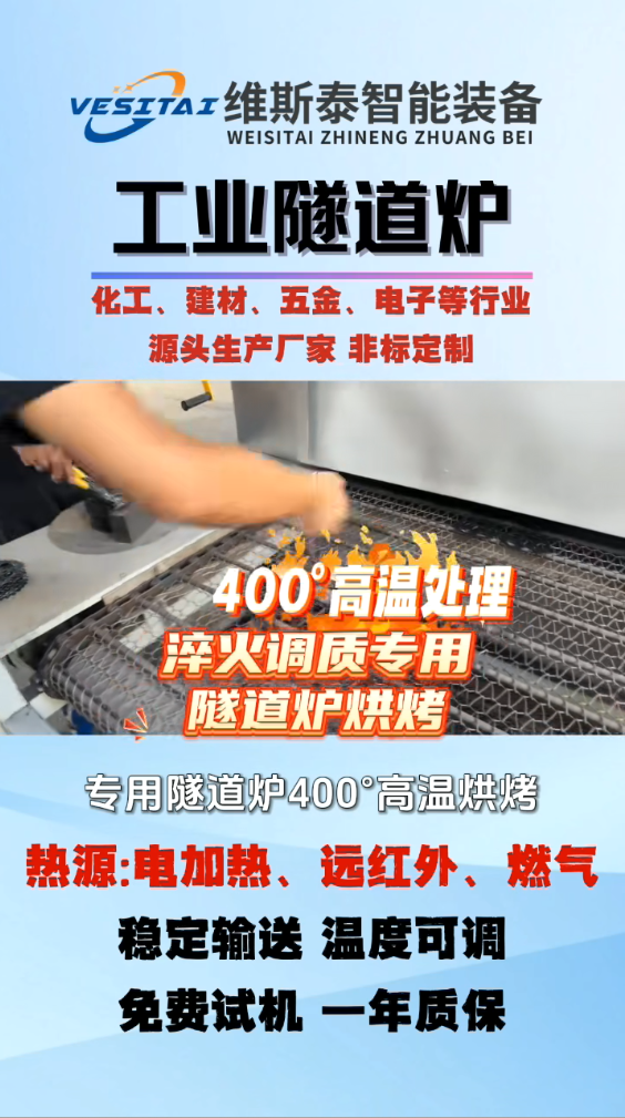 【维斯泰】-捷安特自行车调速齿轮，淬火调质专用隧道炉