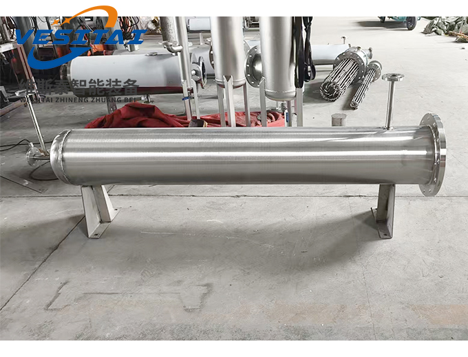 2米长外部缠绕实验管道加热器