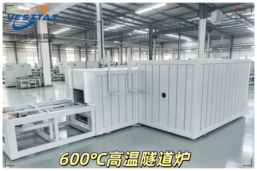 600℃高温隧道炉